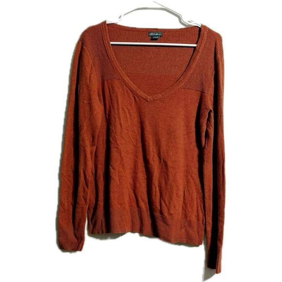 Eddie Bauer Brown Relaxed Sweatshirt - Picture 1 of 4